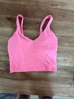 lululemon Women’s Pink Stretch Bralette Top